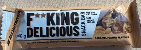 Fotografie - F**king Delicious Snack bar Caramel peanut