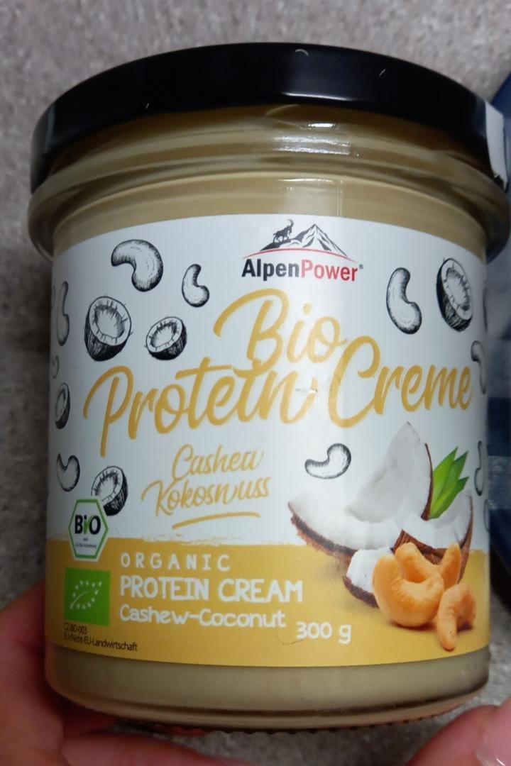 Fotografie - Bio protein creme Cashew Kokosnuss AlpenPower