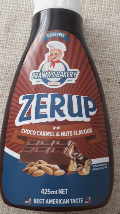 Fotografie - Zerup choco caramel and nuts flavour Franky's Bakery