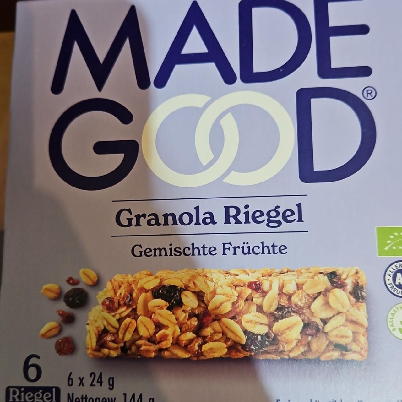 Fotografie - Granola Riegel Made Good