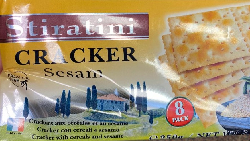 Fotografie - Cracker sesam Stiratini