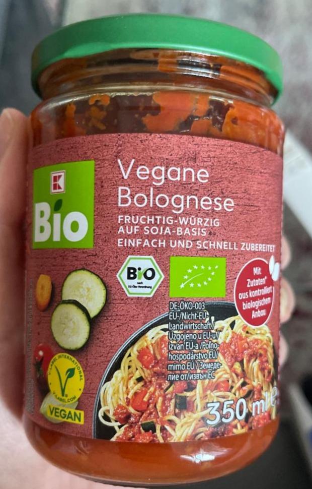 Fotografie - Vegane Bolognese K-Bio