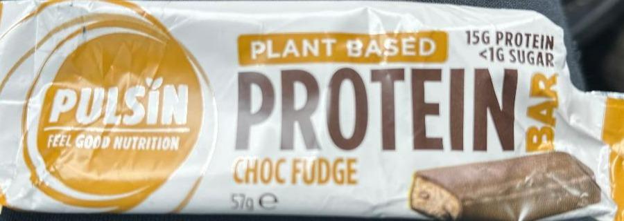 Fotografie - Plant Based Protein Bar Choc Fudge Pulsin