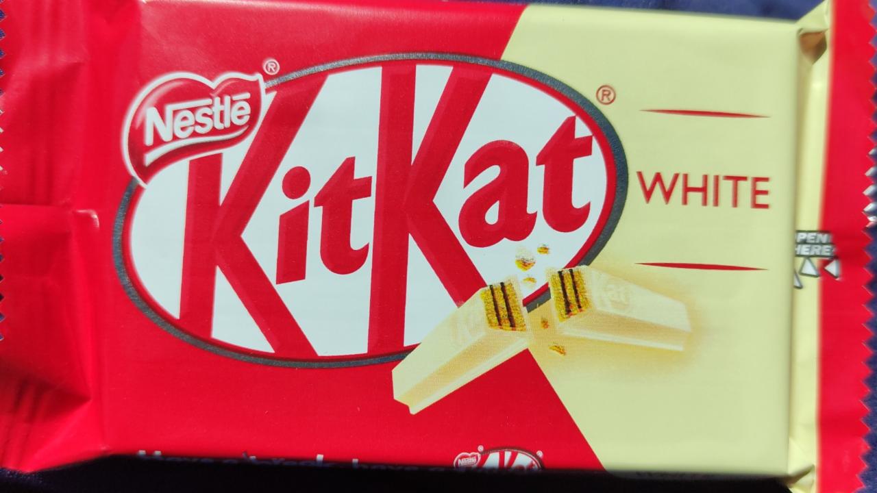 Fotografie - KitKat white Nestlé