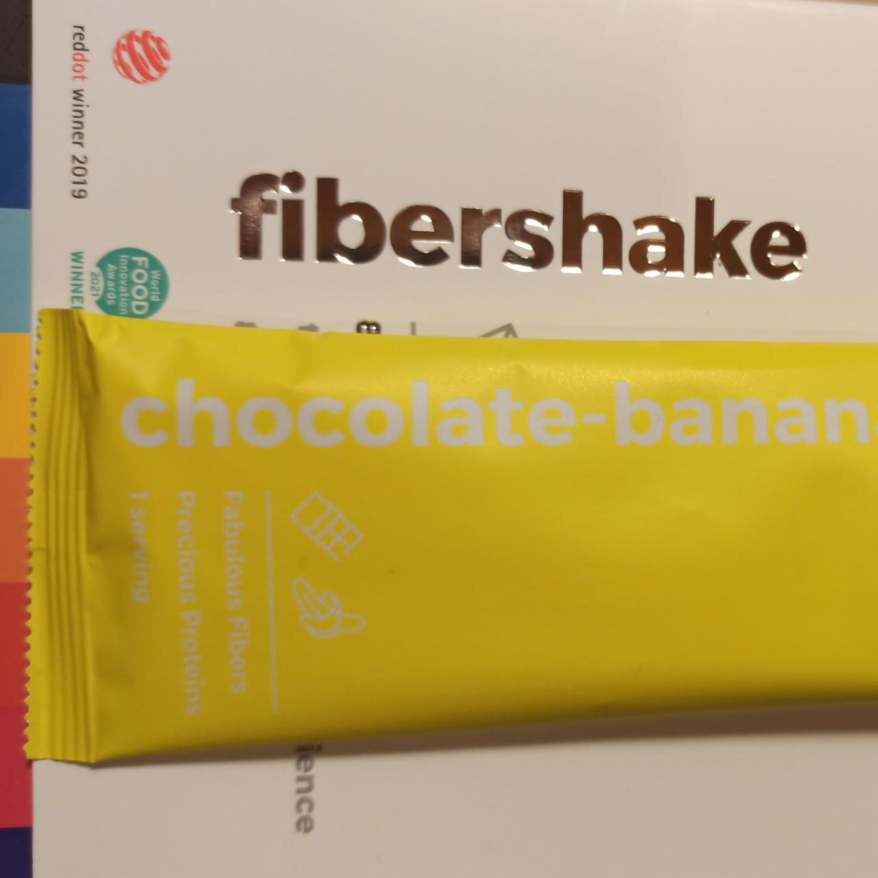 Fotografie - Fibershake Chocolate-Banana Active