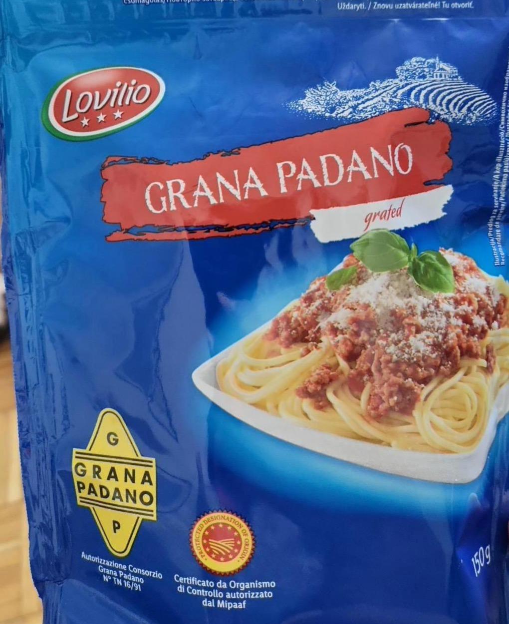 Fotografie - Grana padano strúhaný polotučný syr Lovilio