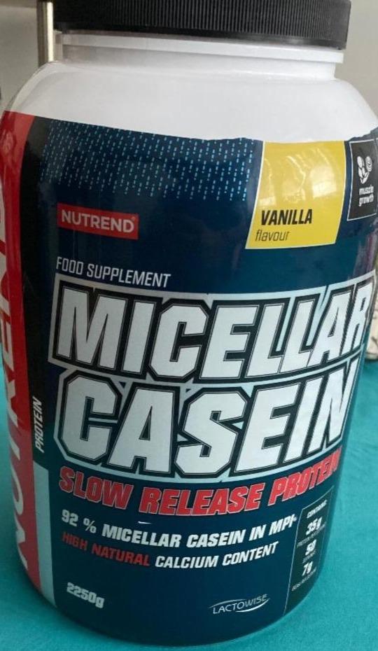 Fotografie - Micellar Casein Vanilla Nutrend