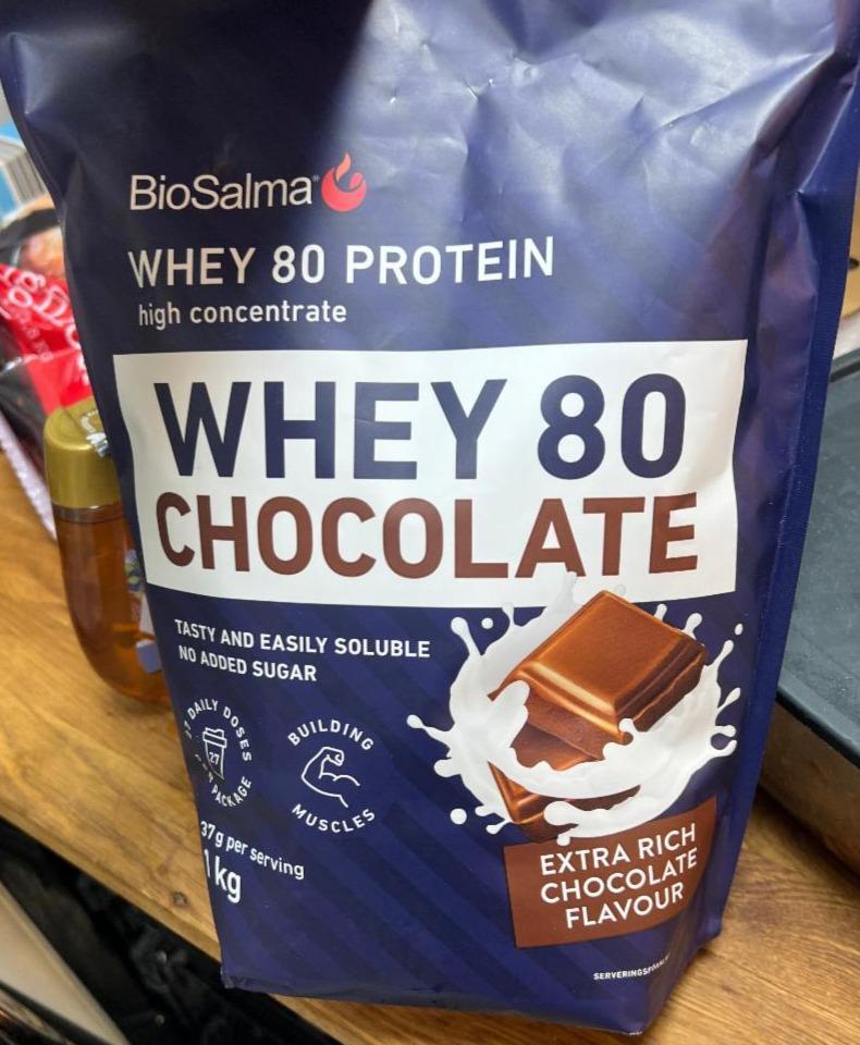 Fotografie - Whey 80 Chocolate BioSalma