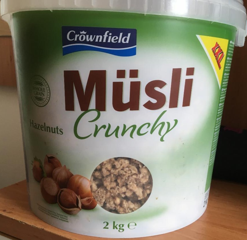 Fotografie - Müsli hazelnuts crunchy Crownfield