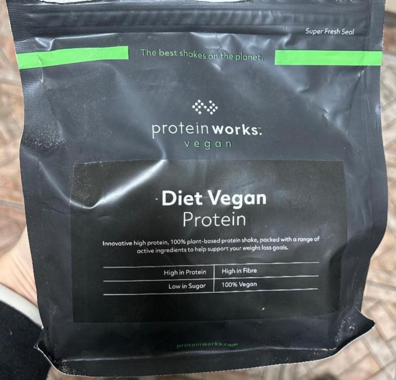 Fotografie - Diet Vegan Protein Belgian Choca Mocha Protein Works