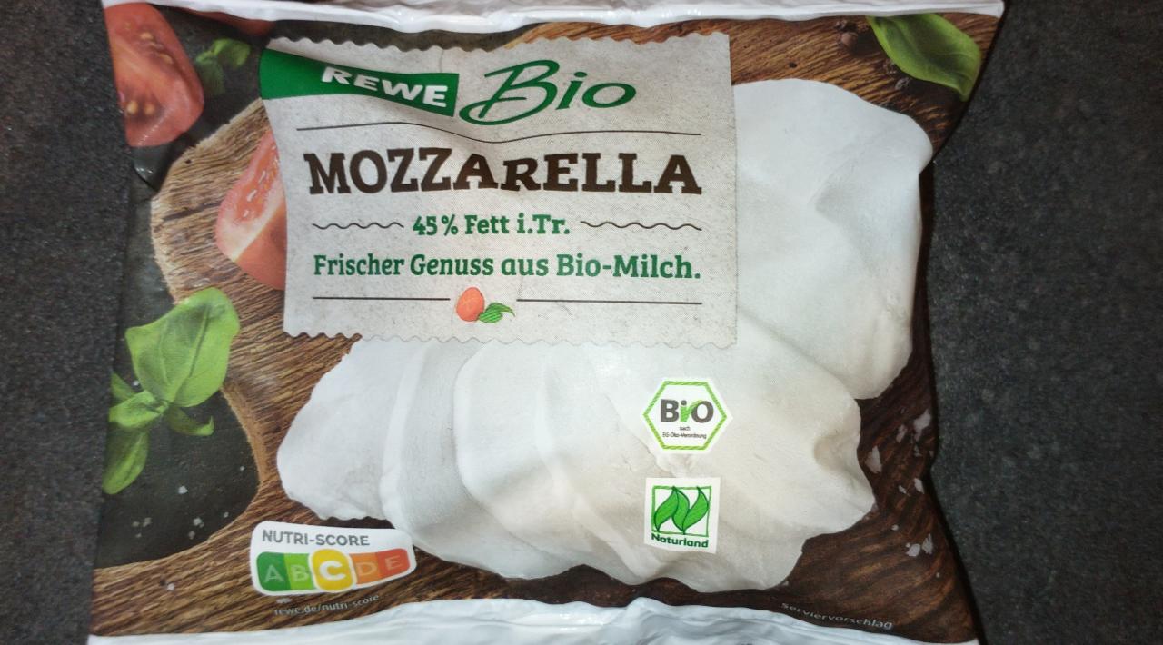 Fotografie - Rewe Bio Mozzarella 45%