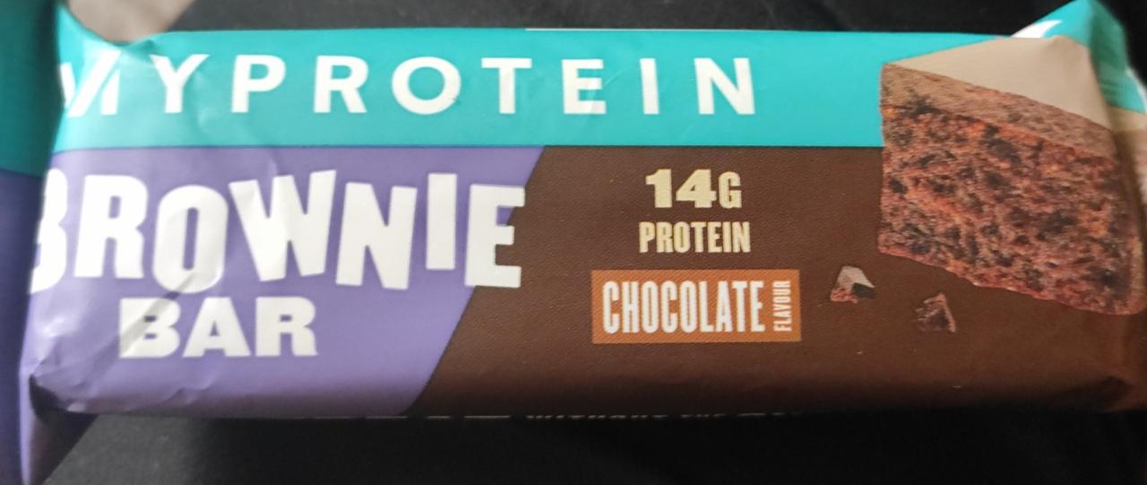 Fotografie - Brownie bar chocolate MyProtein