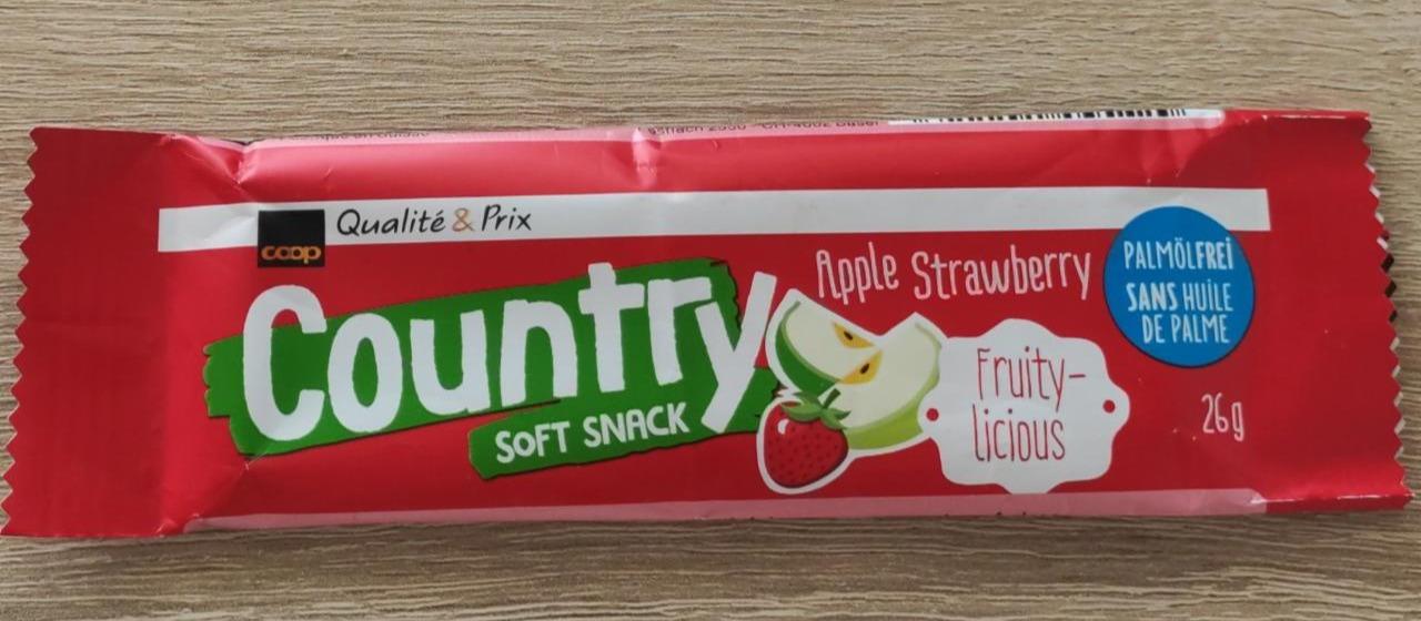 Fotografie - Country Soft snack Apple Strwaberry Coop
