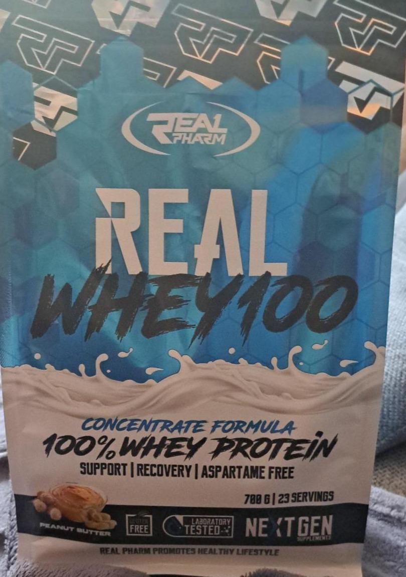 Fotografie - Real Whey 100 Peanut Butter RealPharm