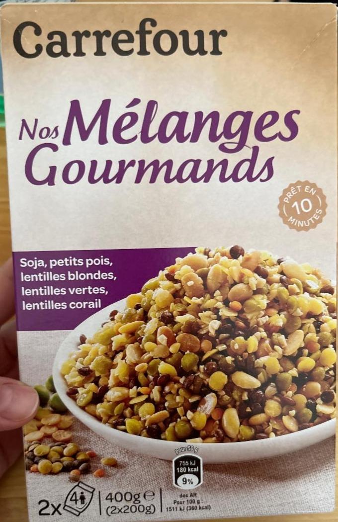 Fotografie - Nos mélanges Gourmands Soja, lentilles, petit pois