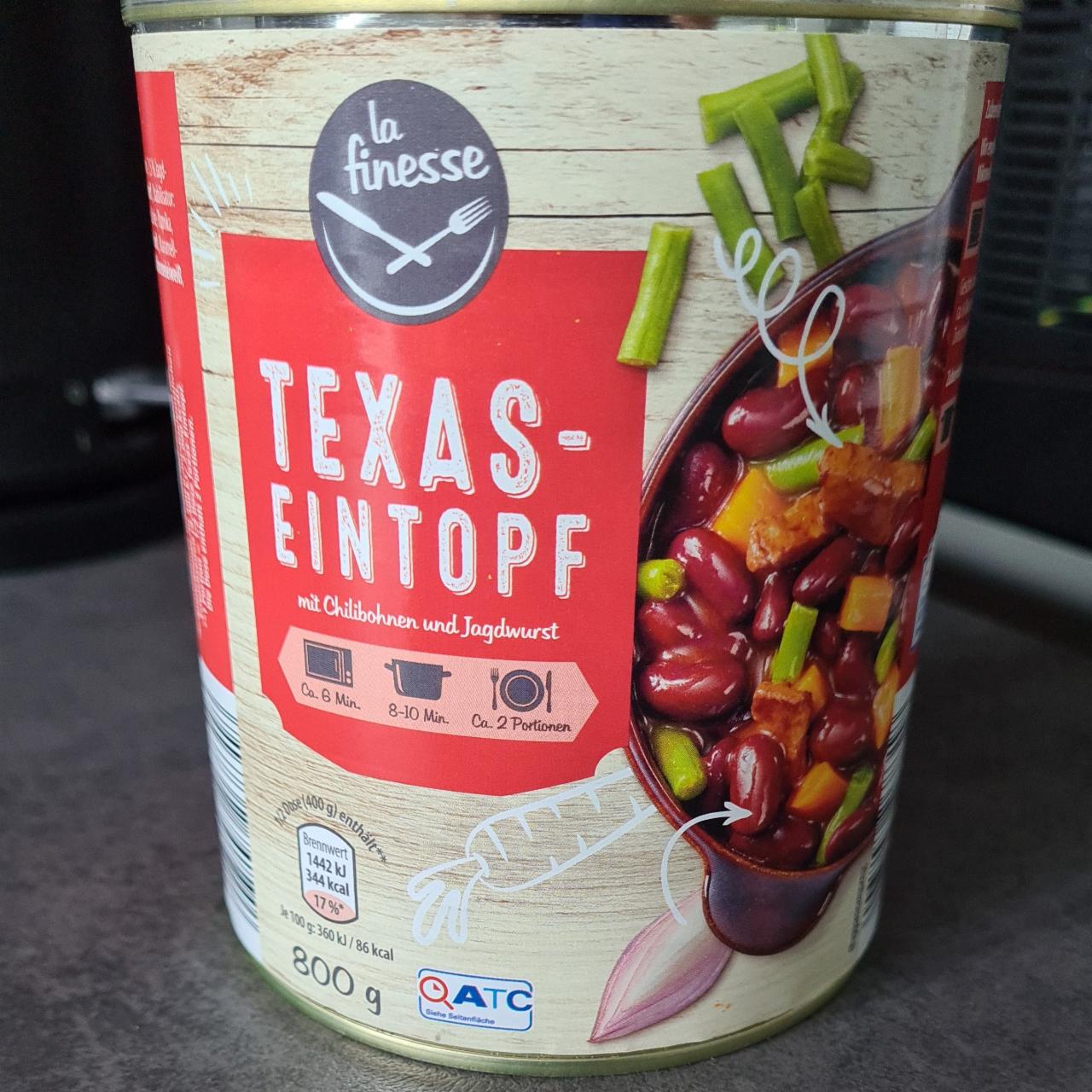 Fotografie - Texas-Eintopf mit Chilibohnen und Jagdwurst la finesse