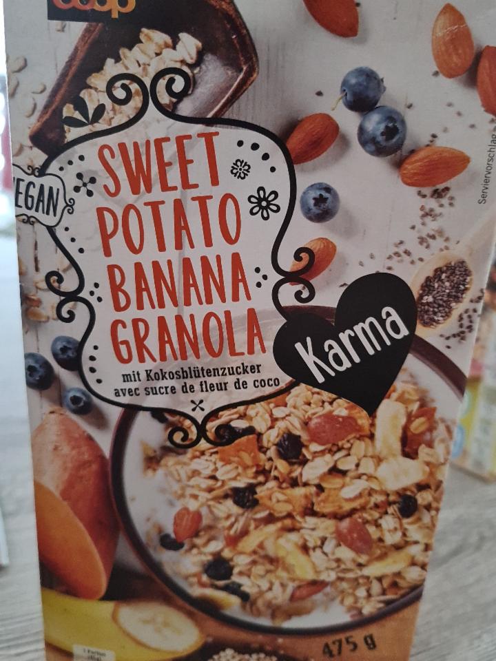 Fotografie - sweet potato banana granola 