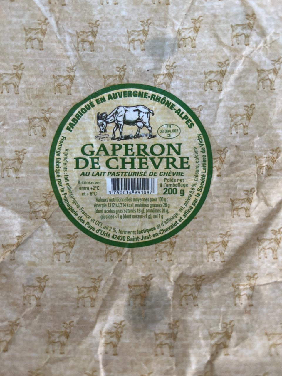 Fotografie - Gaperon de Chevre