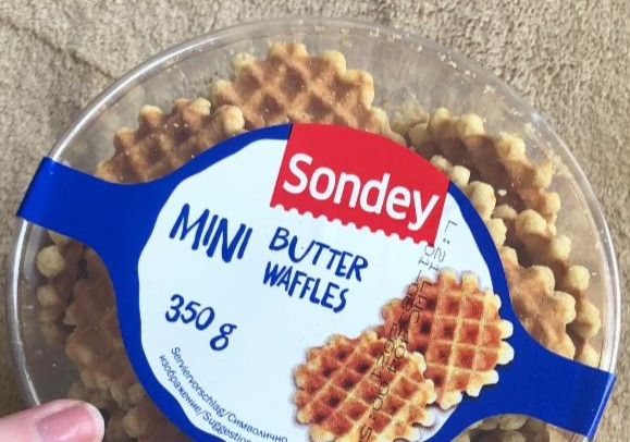 Fotografie - mini butter waffles Sondey