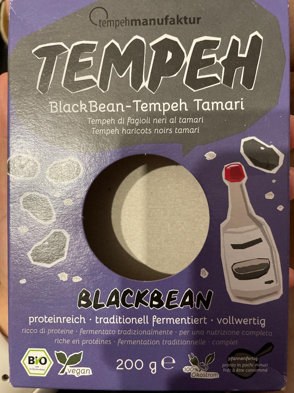 Fotografie - Tempeh Blackbean tempehmanufaktur