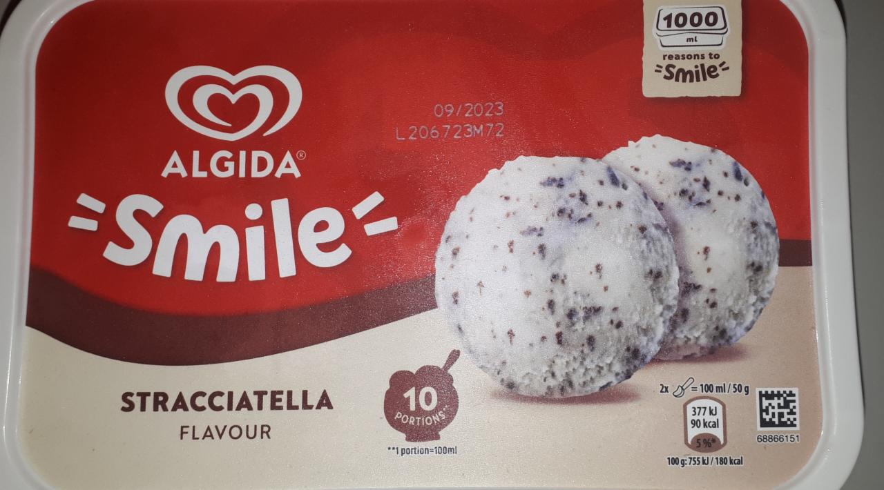 Fotografie - Smile Stracciatella flavour Algida