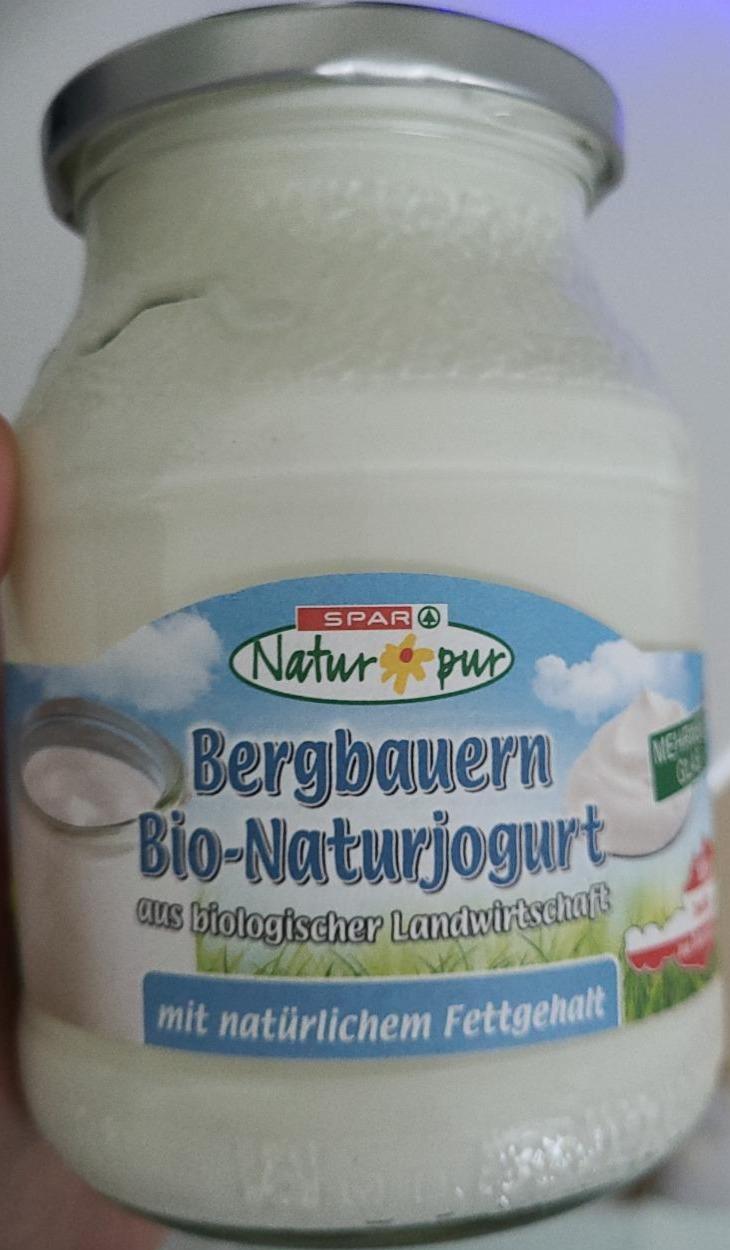 Fotografie - Bergbauern Bio-Naturjogurt Spar Natur pur