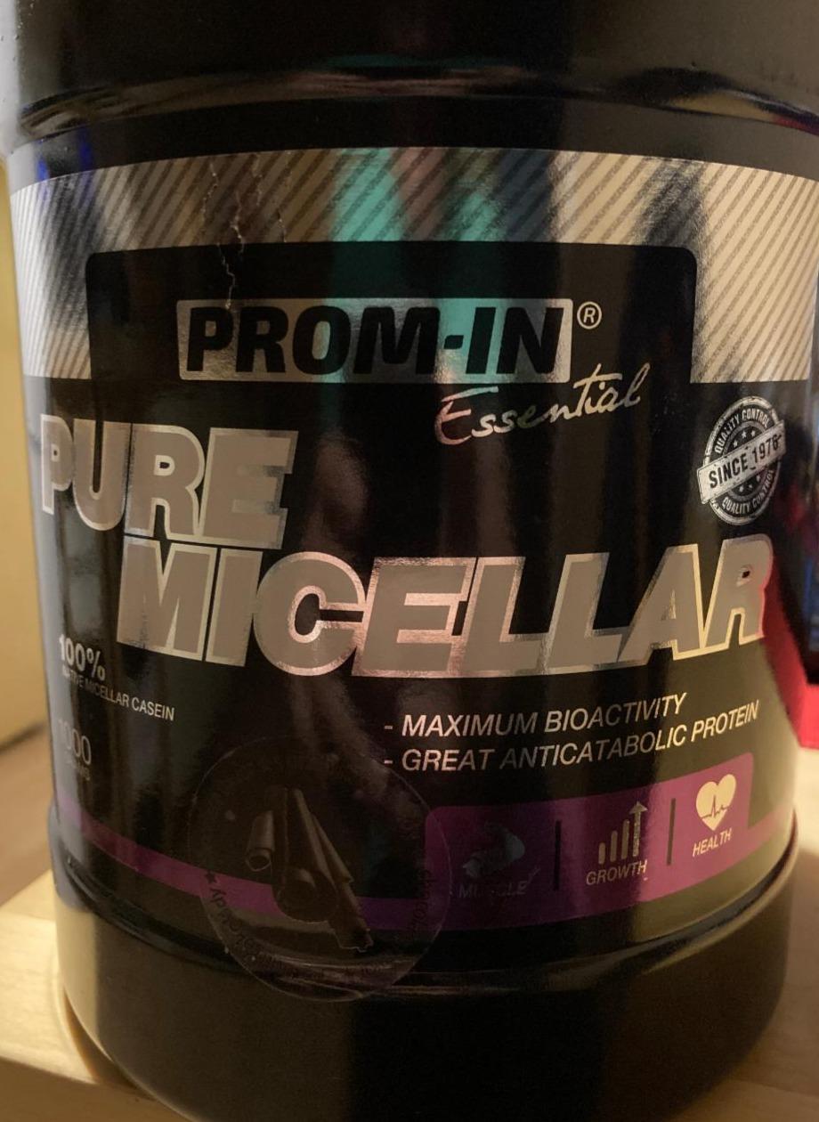 Fotografie - Prom in pure micellar casein čokoláda