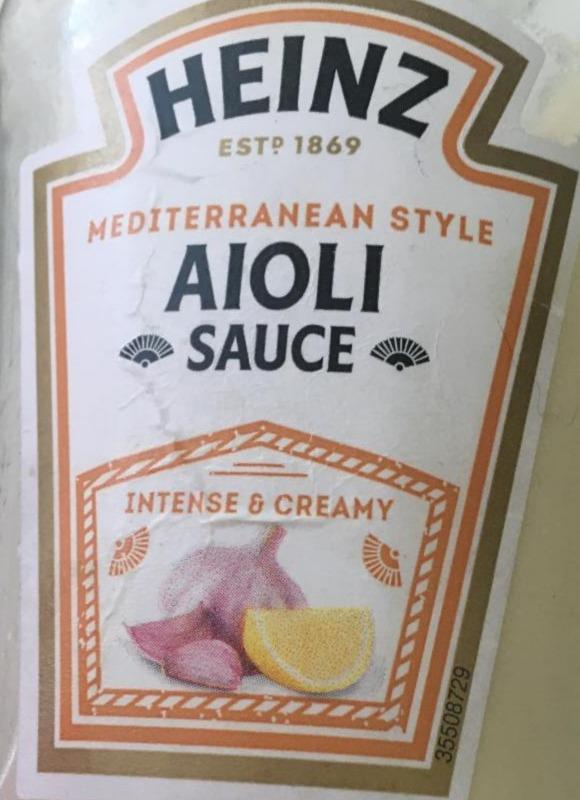 Fotografie - Aioli sauce Heinz