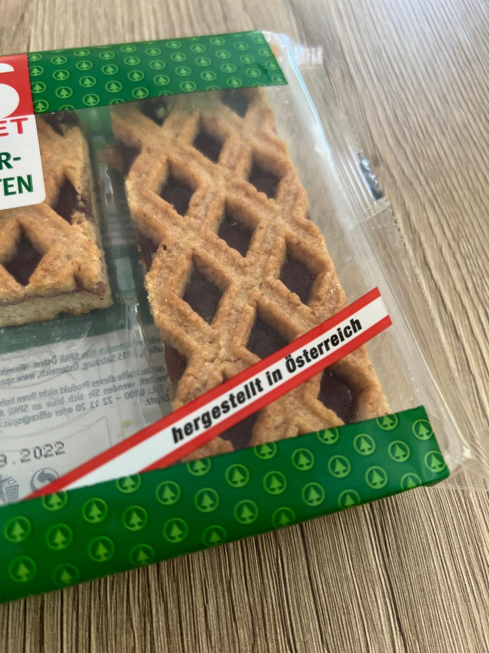 Fotografie - Spar Linzer Schnitten