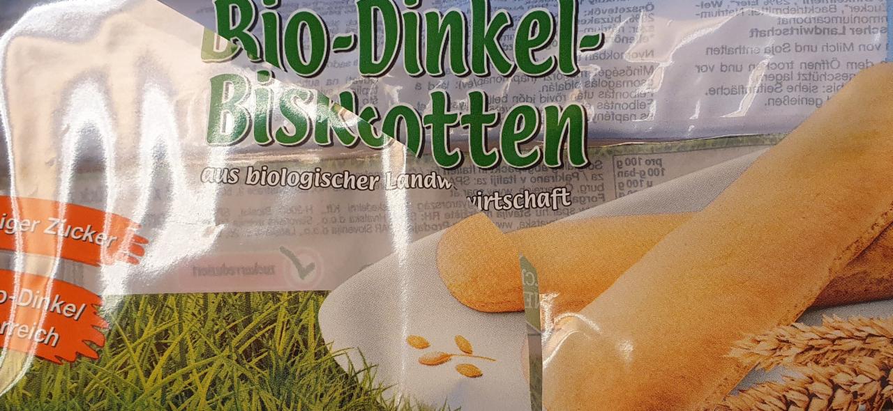 Fotografie - Bio Dinkel Biskotten