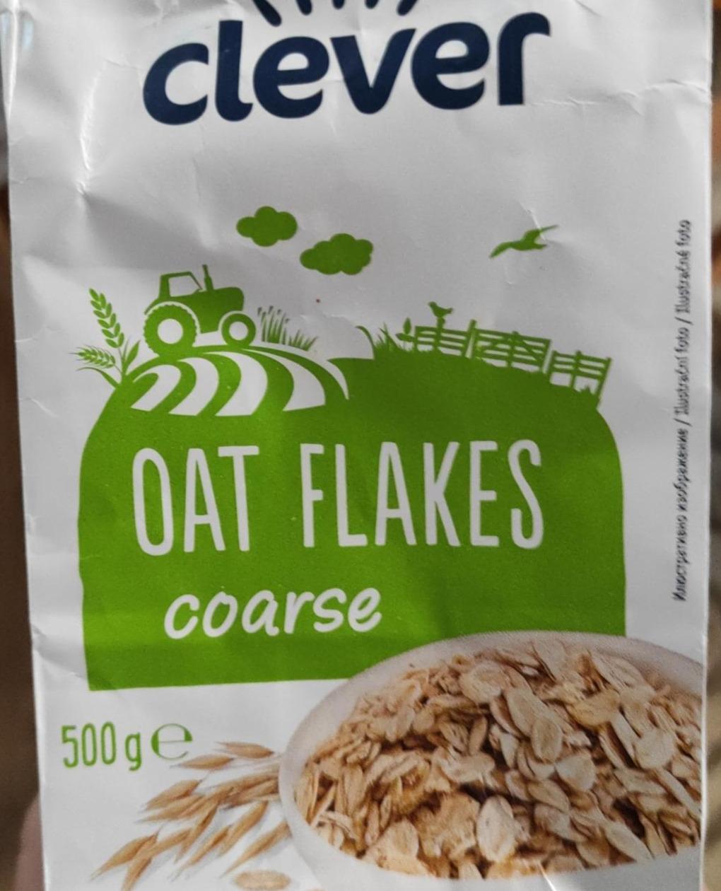 Fotografie - Oat flakes coarse Clever