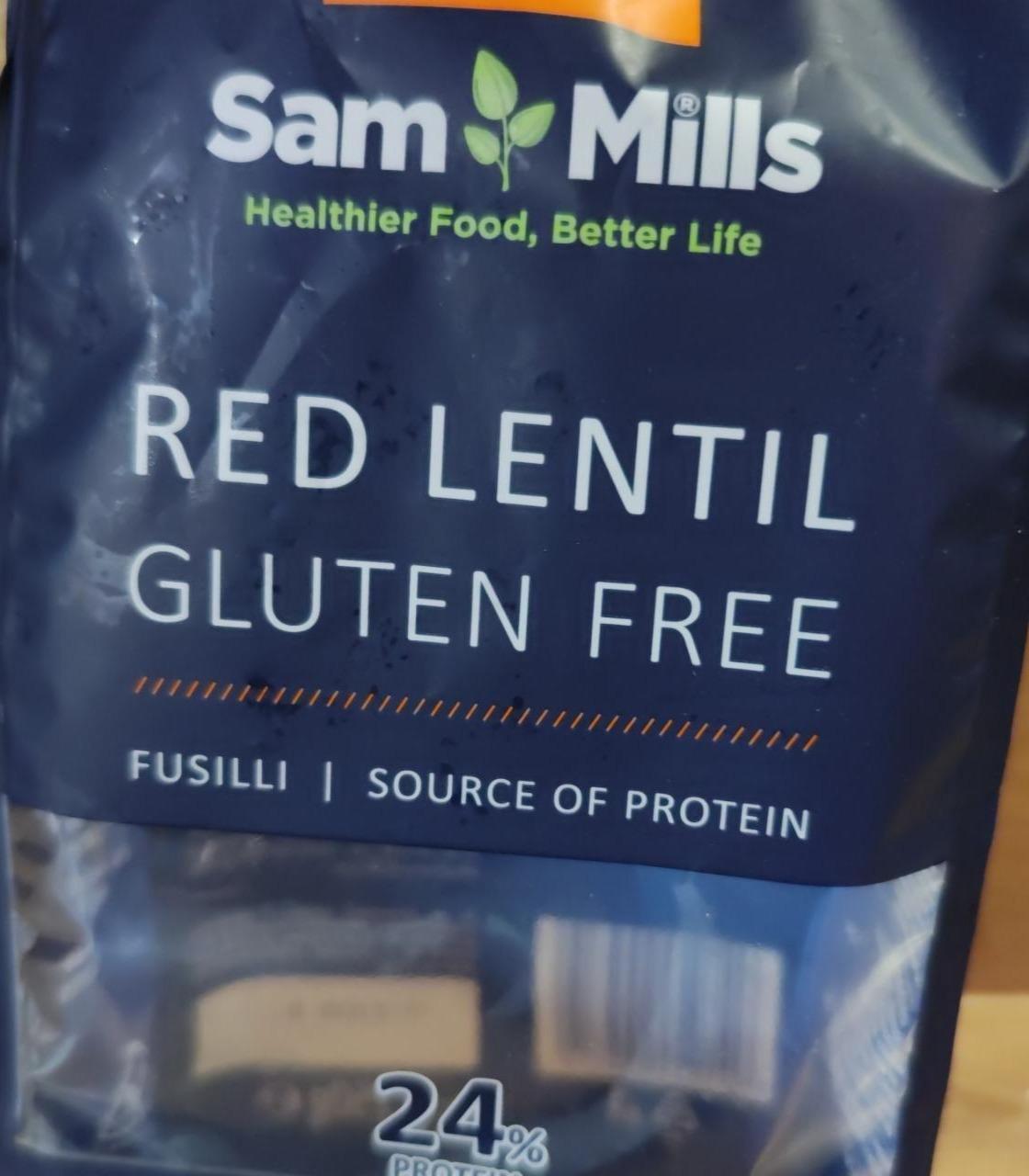 Fotografie - Red Lentil Gluten Free Fusilli Sam Mills