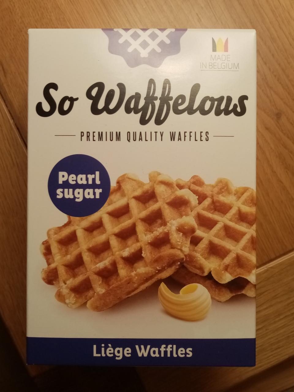 Fotografie - So waffelous Pearl sugar