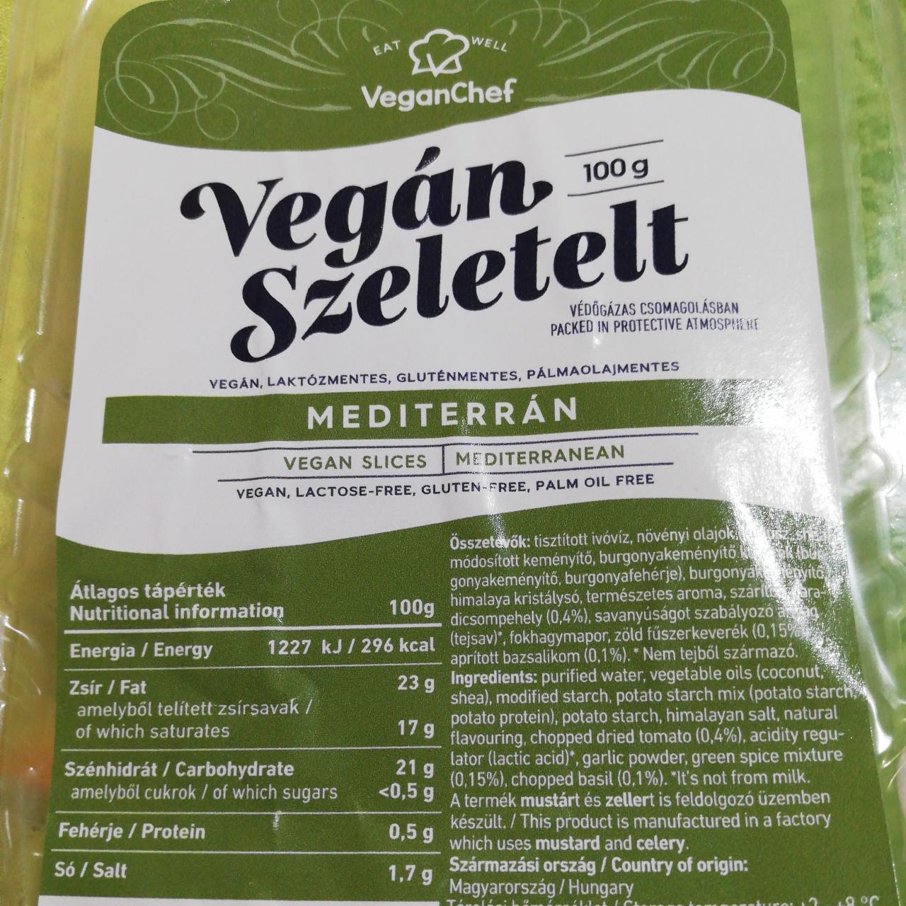 Fotografie - Vegán szeletelt Mediterrán VeganChef