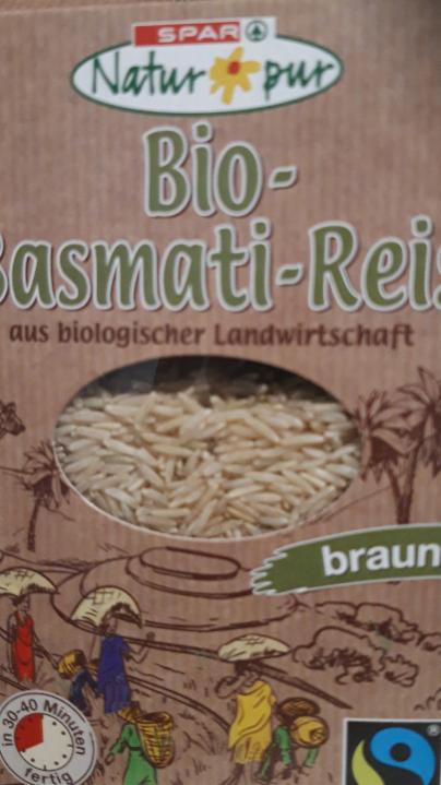 Fotografie - Bio Basmati-Reis braun Spar Natur pur