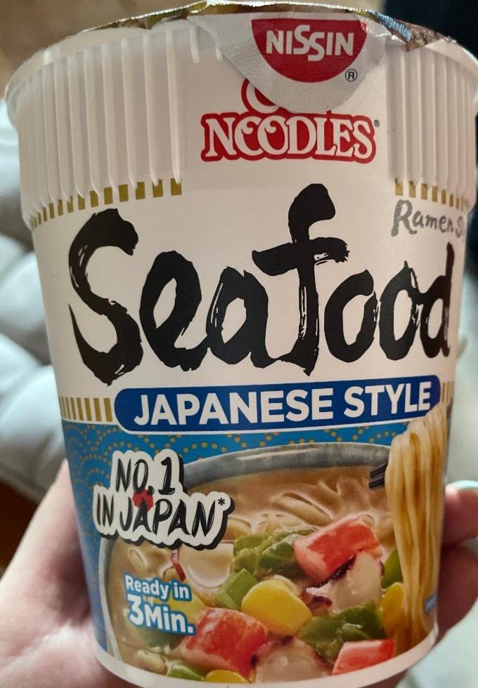 Fotografie - Seafood Japanese Style Cup Noodles Nissin