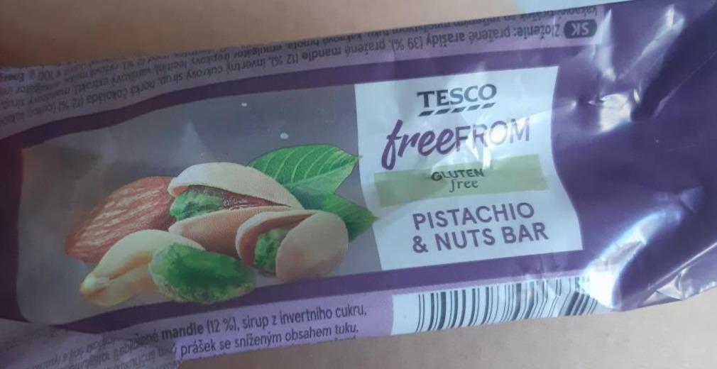 Fotografie - Pistachio & nuts bar Tesco free from