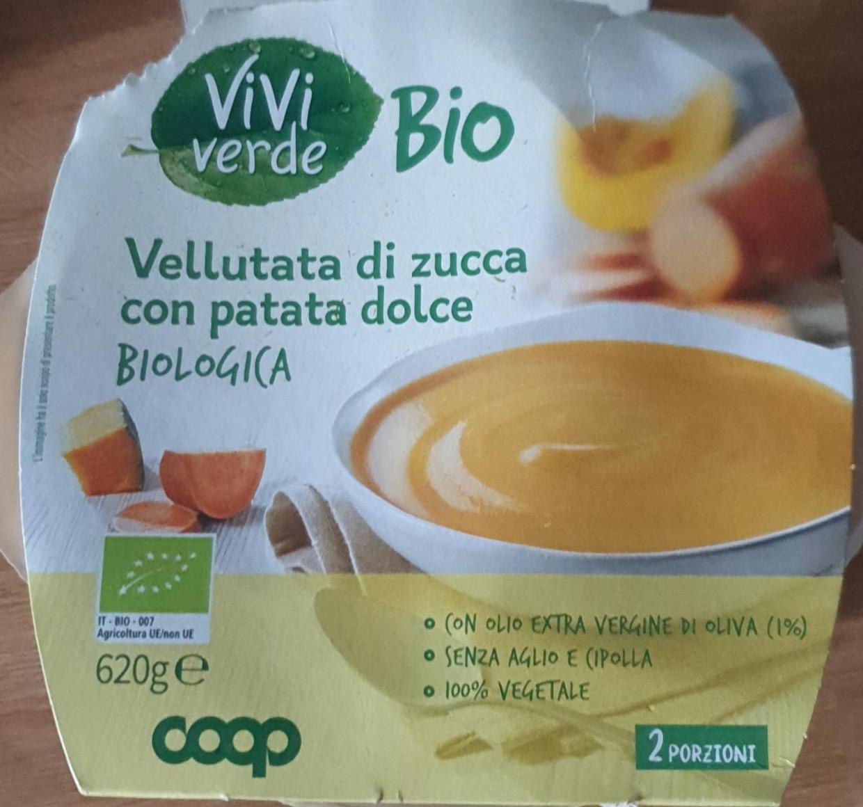 Fotografie - Vivi verde Bio Vellutata di zucca con patata dolce Coop