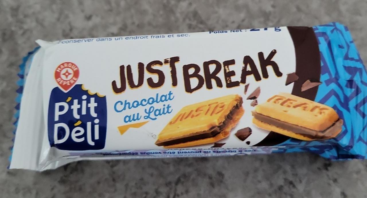 Fotografie - Just Break Chocolate au Lait P'tit Déli