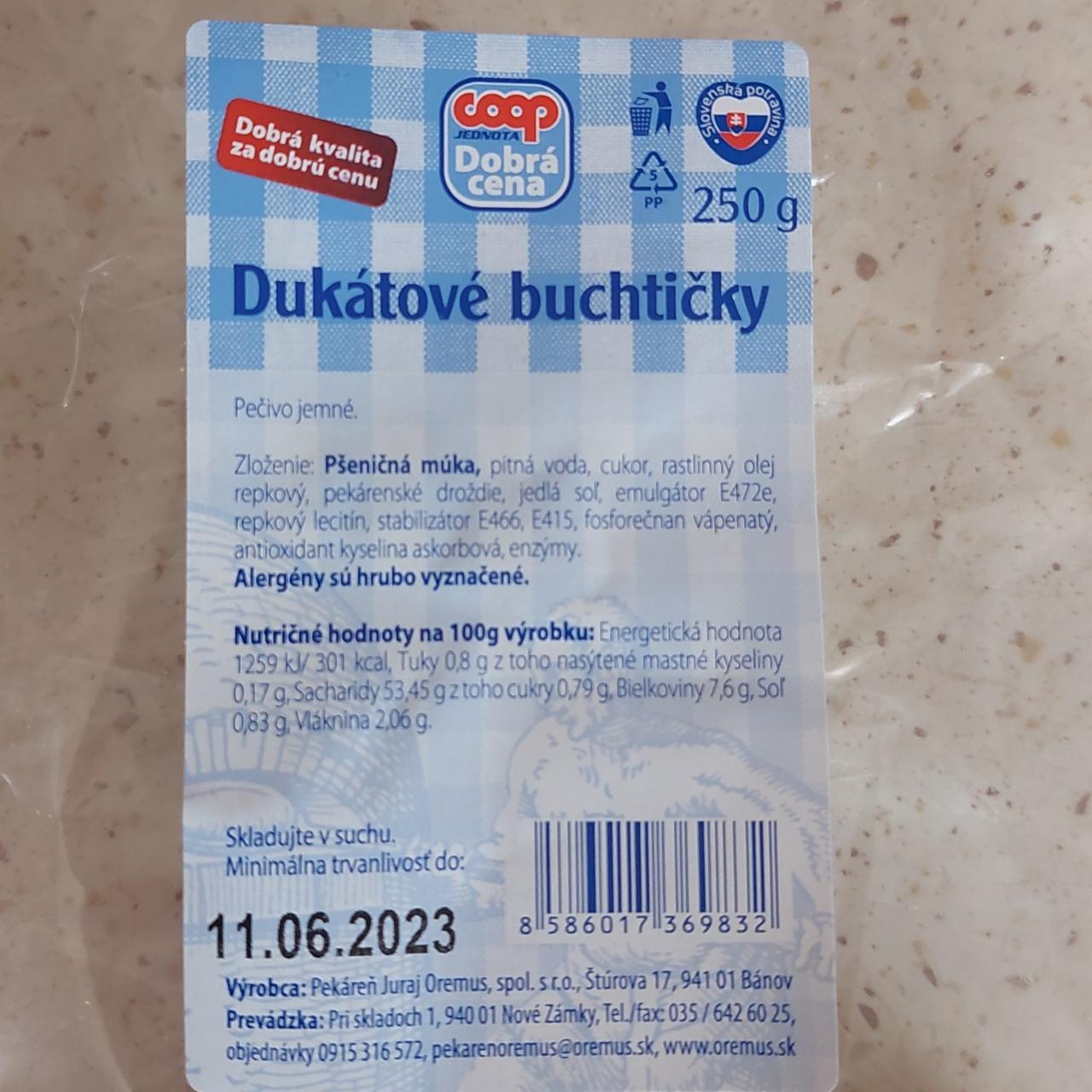 Fotografie - dukátové buchtičky coop