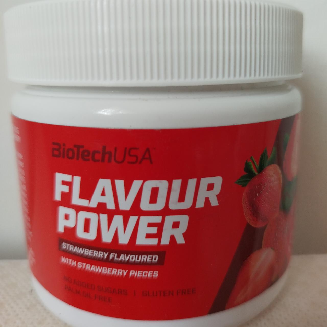 Fotografie - Flavour Power Strawberry BioTechUSA
