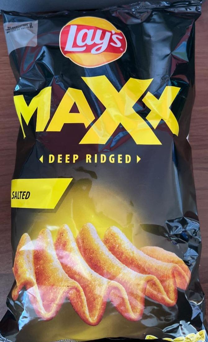 Fotografie - Lays maxx deep ridged salted