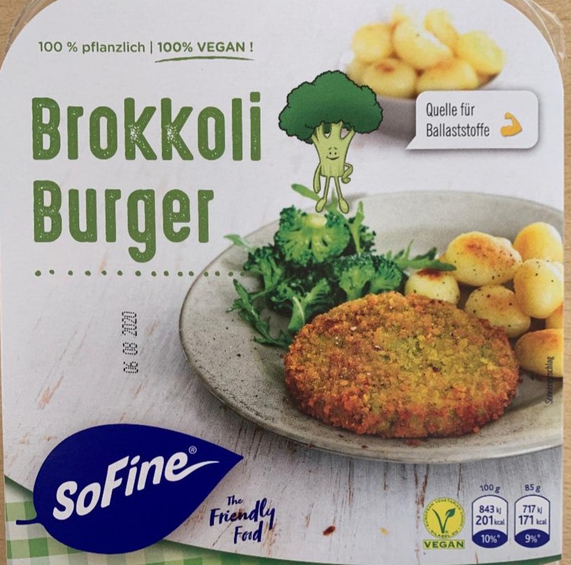 Fotografie - soFine Brokkoli Burger