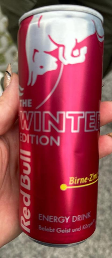 Fotografie - Red Bull Winter Edition Birne-Zimt