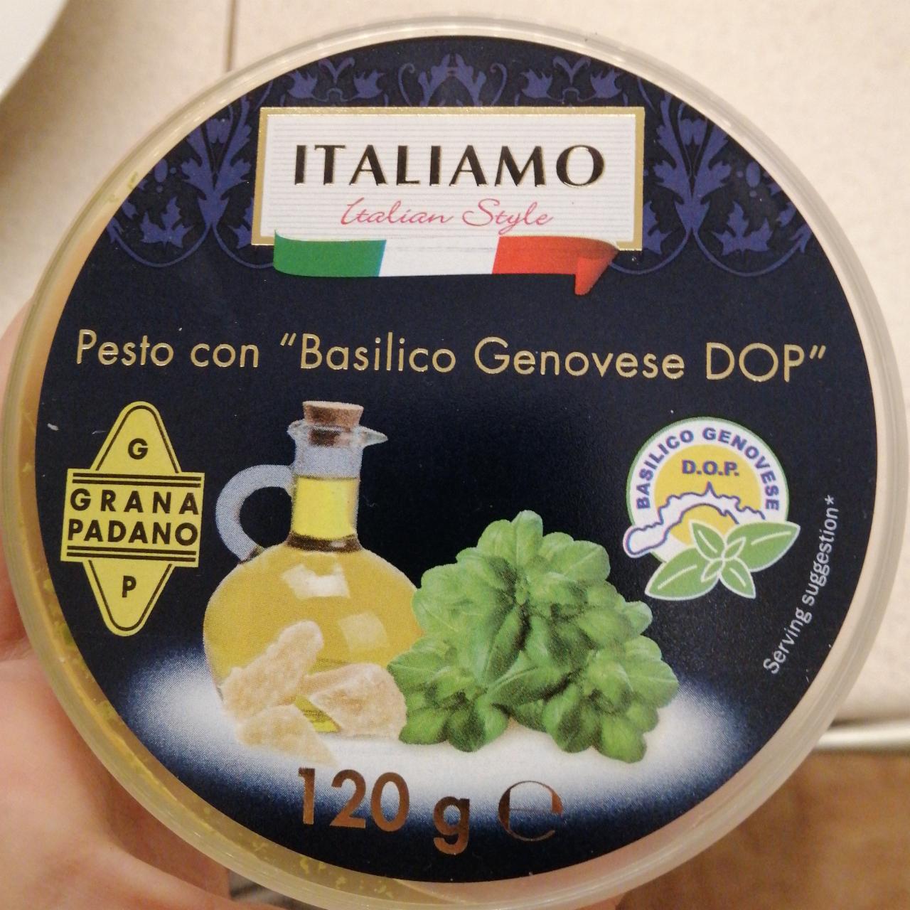 Fotografie - pesto bazalkové Italiamo