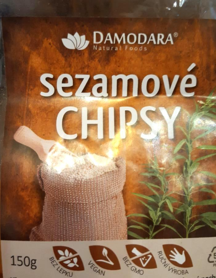 Fotografie - Sezamové chipsy Damodara