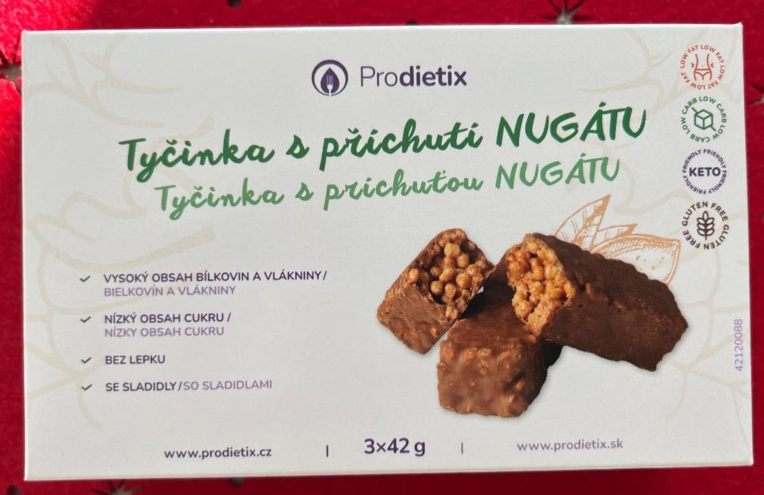 Fotografie - Tyčinka s príchuťou nugátu Prodietix