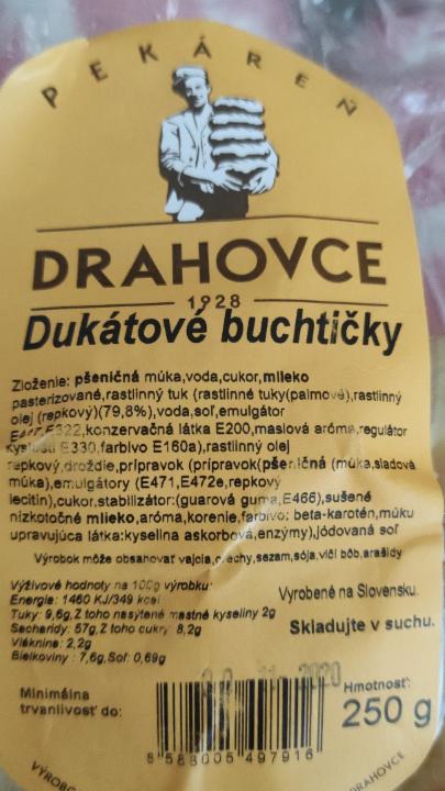 Fotografie - dukátové buchtičky Drahovce