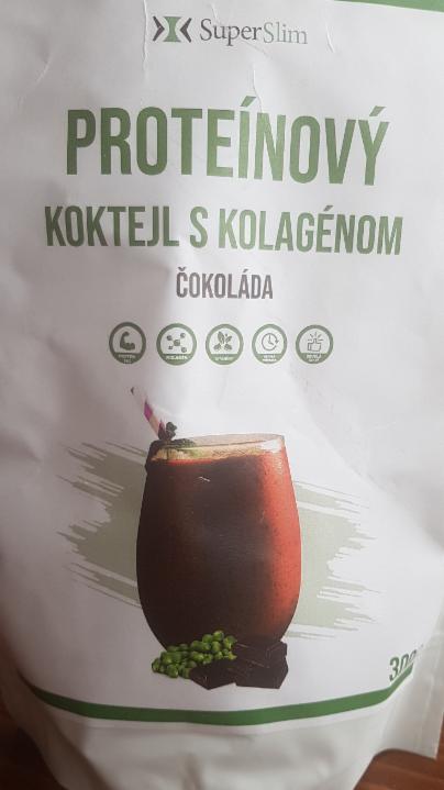 Fotografie - SuperSlim proteínový koktejl s kolagénom čokoláda