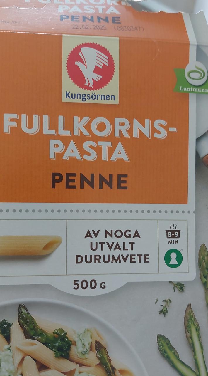 Fotografie - fullkornspasta penne